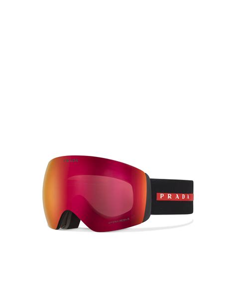 mascherina prada|Maschera da neve Prada Linea Rossa by Oakley.